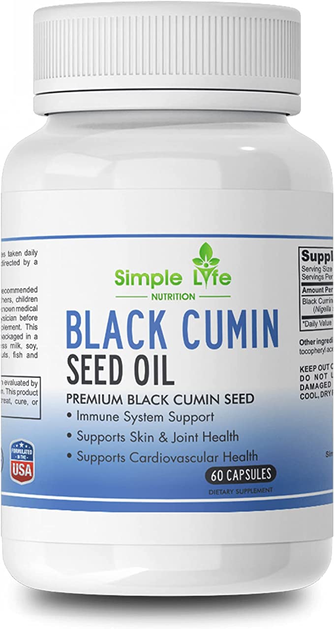 Black Cumin Seed Oil Capsules